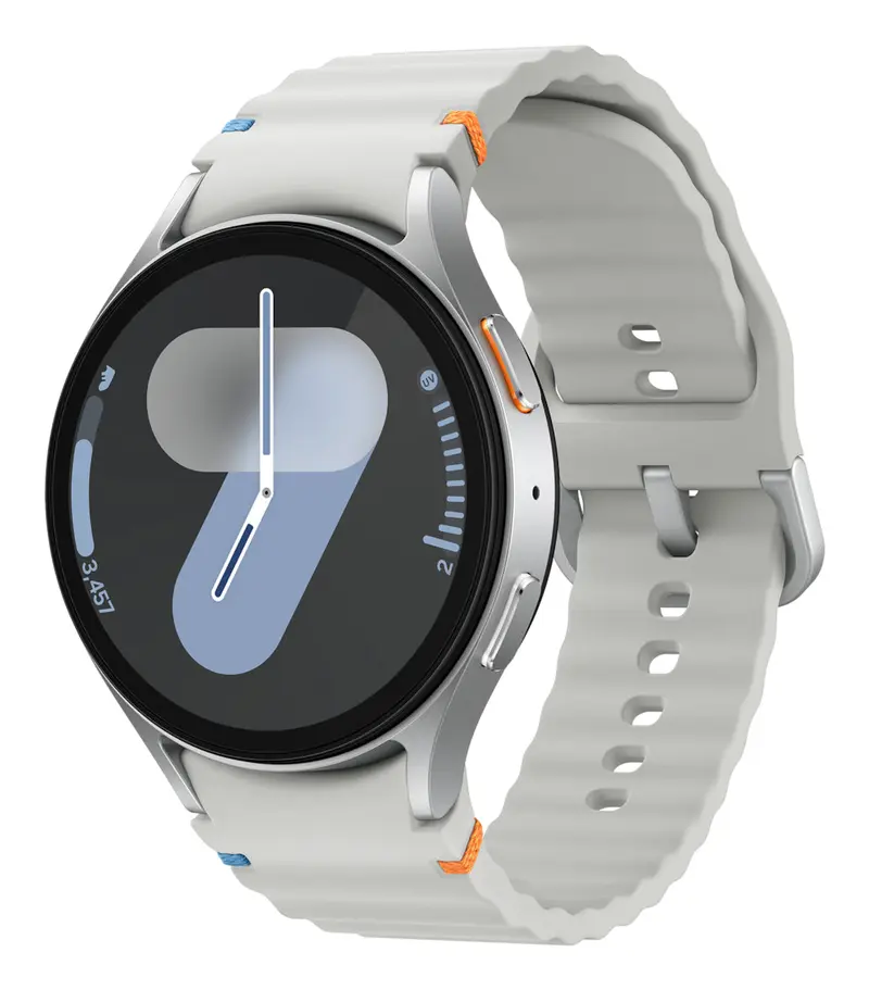 Samsung Galaxy Watch7 3,81 cm (1.5") AMOLED 44 mm Digitale 480 x 480 Pixel Touch screen Argento Wi-Fi GPS (satellitare)