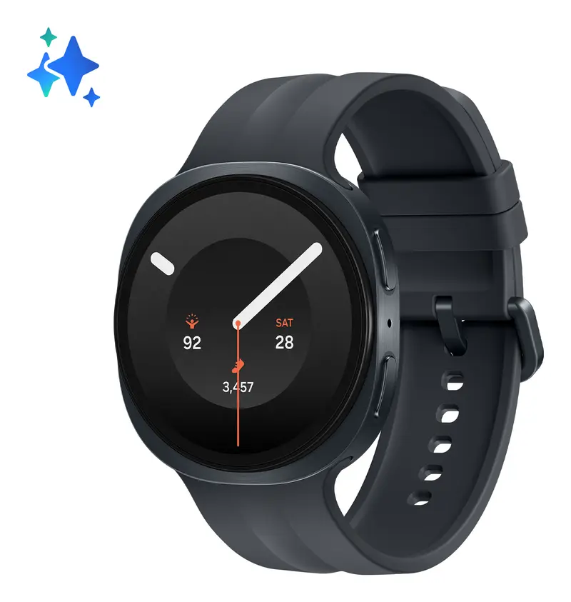Samsung Galaxy Watch9 3,81 cm (1.5") AMOLED 44 mm Digitale 480 x 480 Pixel Touch screen Grafite Wi-Fi GPS (satellitare)