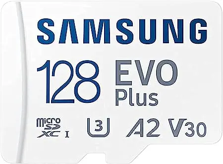 Samsung micro sd evo plus 128 GB u3 v30 a2