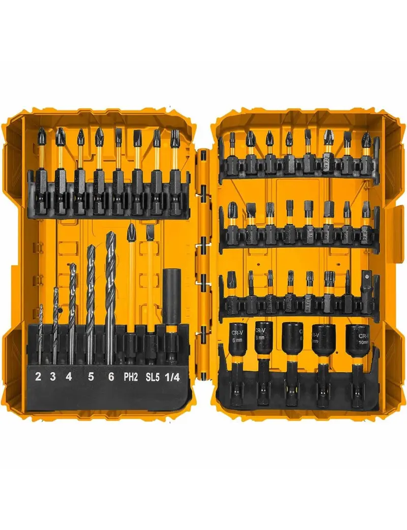 Set 45 pz bit e cacciavite impact
