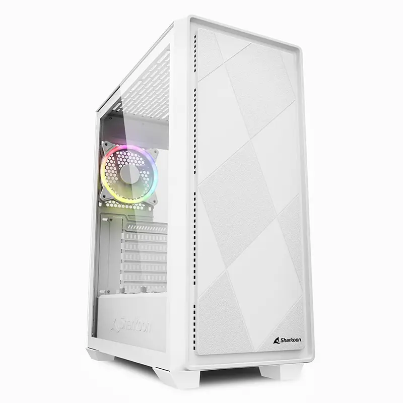 SHARKOON CASE VS8 RGB WHITE