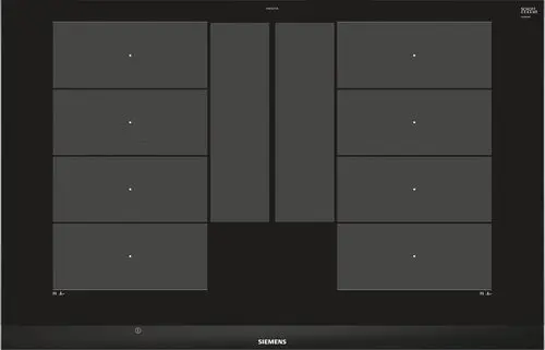 Siemens EX875LYC1E piano cottura Nero Da incasso Piano cottura a induzione 4 Fornello(i)