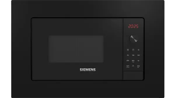 Siemens iQ300 Nero Microonde combinato Da incasso 20 L 800 W