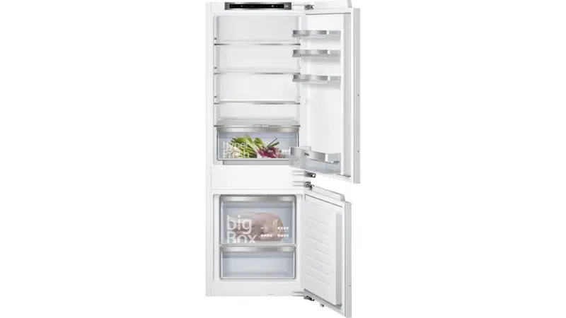 Siemens iQ500 KI77SXFE0 frigorifero con congelatore Da incasso 231 L Bianco