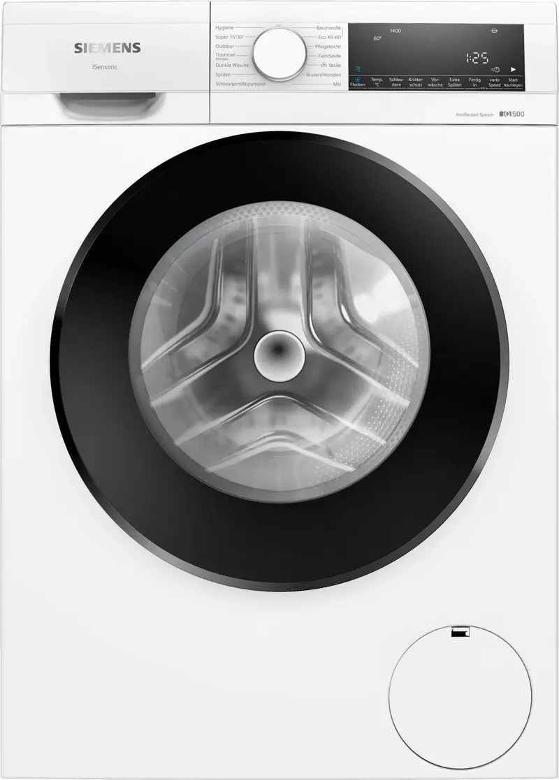 Siemens iQ500 WG34G2070 lavatrice Caricamento frontale 8 kg 1400 Giri/min Bianco