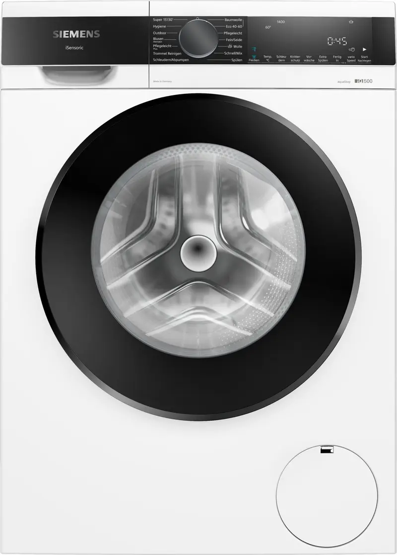 Siemens iQ500 WG44G2140 lavatrice Caricamento frontale 9 kg 1351 Giri/min Bianco