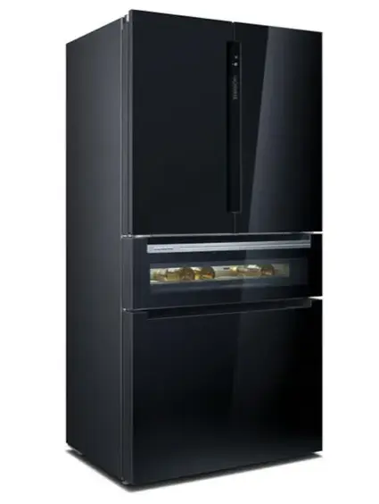 Siemens KF96RSBEA frigorifero side-by-side Libera installazione 572 L E Nero