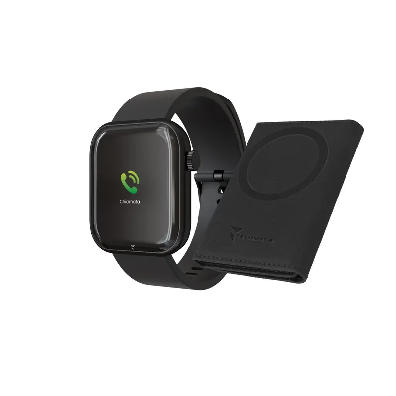 Smartwatch Glam con Intelligenza Artificiale - Bundle Pack con Wallet