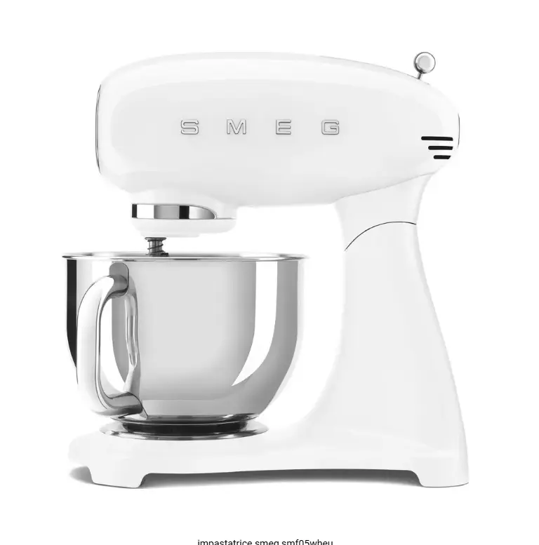 SMEG Bianco Robot da Cucina 50's Style 1000W 10 Velocità