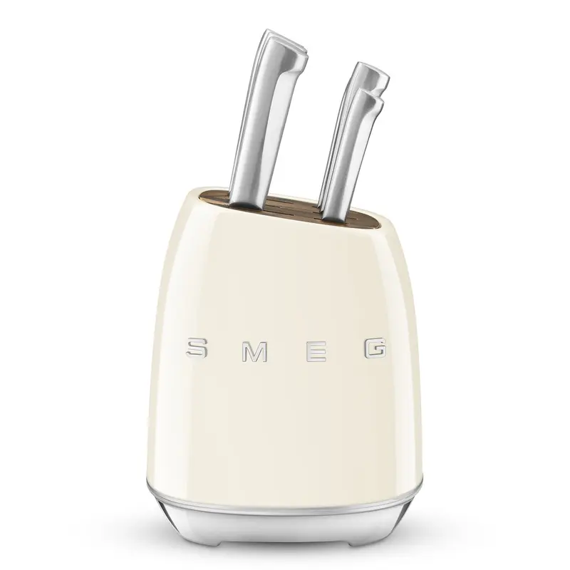 Smeg Set Coltelli 50's Style 6 pz Crema