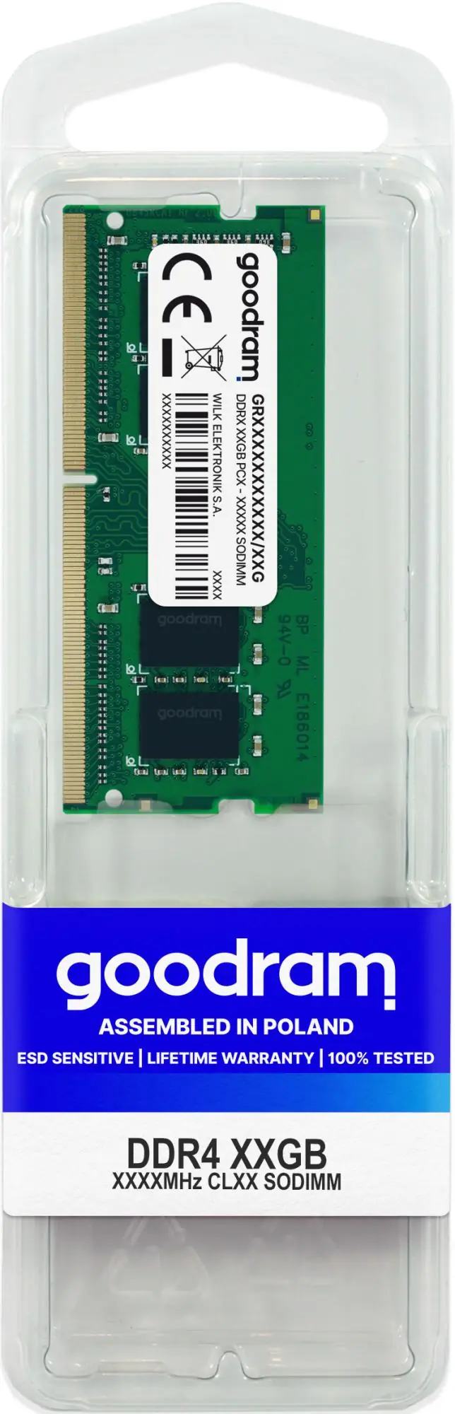 SO-DIMM DDR4 32GB 3200MHZ GR3200S464L22/32GB GOODRAM CL22