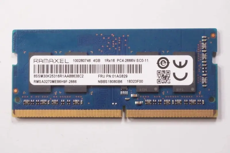 SO-DIMM DDR4 4GB 2666MHZ RAMAXEL PN