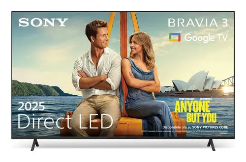 Sony K-50S3 127 cm (50") 4K Ultra HD Smart TV Wi-Fi Nero