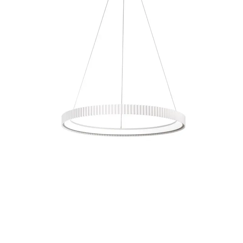 Sospensione LED NIKE bianca in metallo CCT 685cm. LED-NIKE-S70-BCO