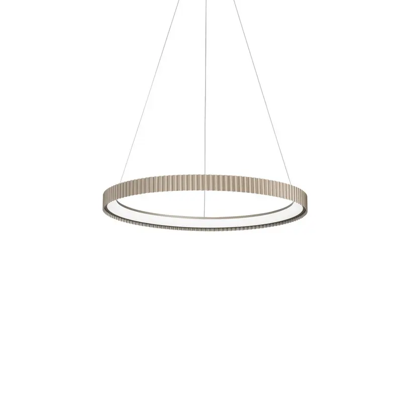 Sospensione LED NIKE oro in metallo CCT 685cm. LED-NIKE-S70-ORO