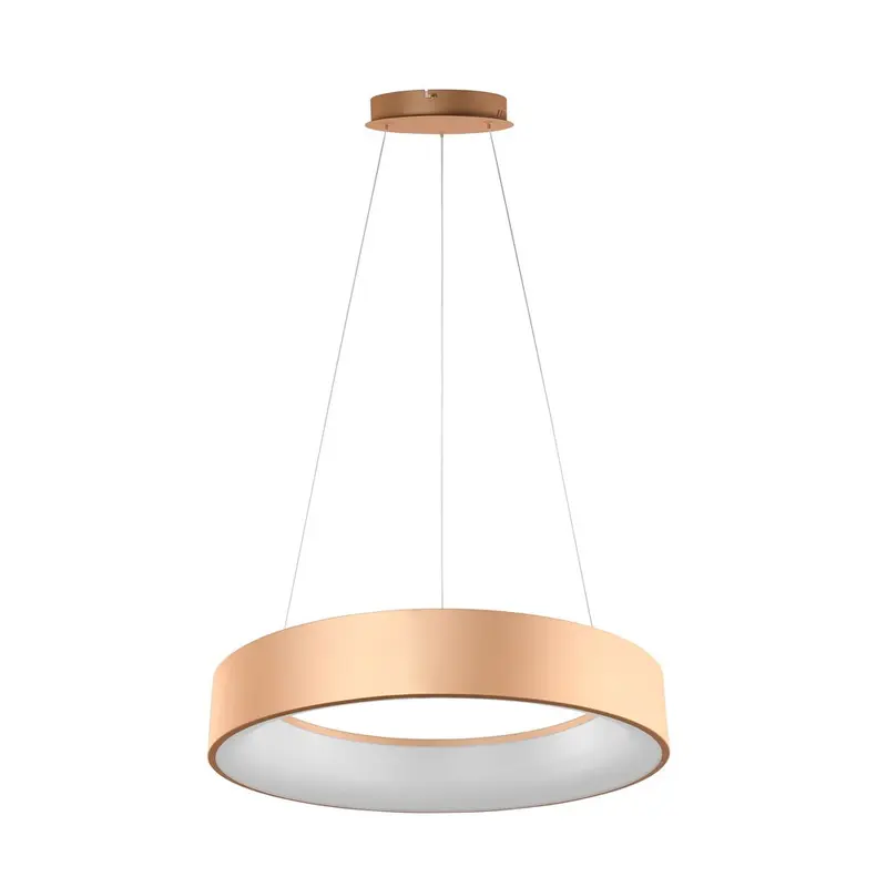 Sospensione LED NOAH oro in alluminio CCT 60 cm. Faneurope LED-NOAH-S60-ORO