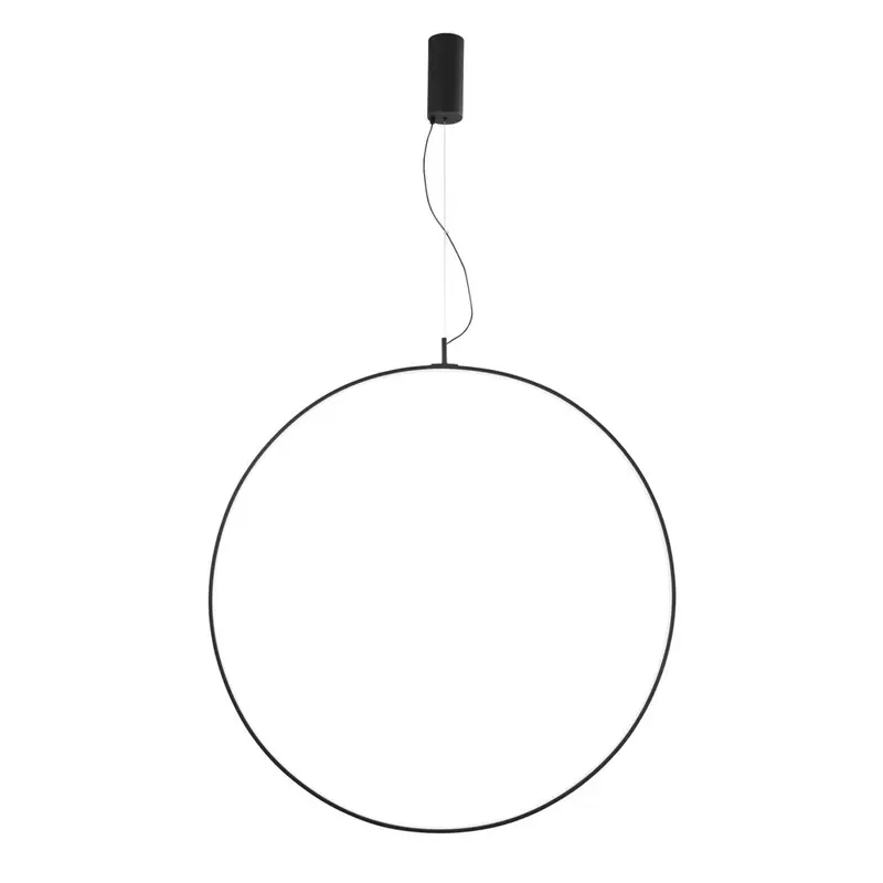 Sospensione LED TOORX in alluminio nero CCT 100 cm. LED-TOORX-S100-NER