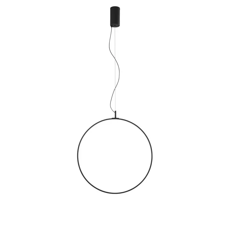 Sospensione LED TOORX in alluminio nero CCT 60 cm. LED-TOORX-S60-NER