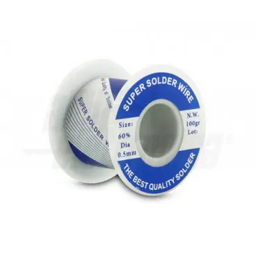 Stagno rocca 100gr 60% sn 40% pb 0,5mm