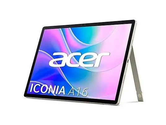 TABLET ACER ICONIA A16, CPU A733 8-Core 2,20, RAM 6GB DDR5, MEM.INT.128GB, DISPLAY 16" IPS FHD, WiFi6, BT 5,4, PN