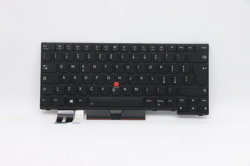 Tastiera Italiana Originale Lenovo ThinkPad P14s Gen 2 20VX - Nera, Retroilluminata
