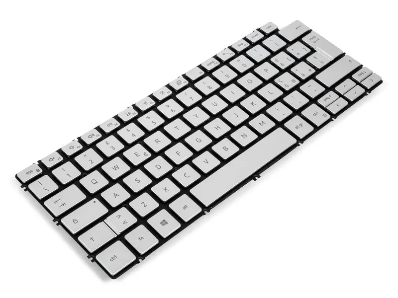 Tastiera Italiana per Dell Inspiron 7306 2-in-1 - Silver, retroilluminata