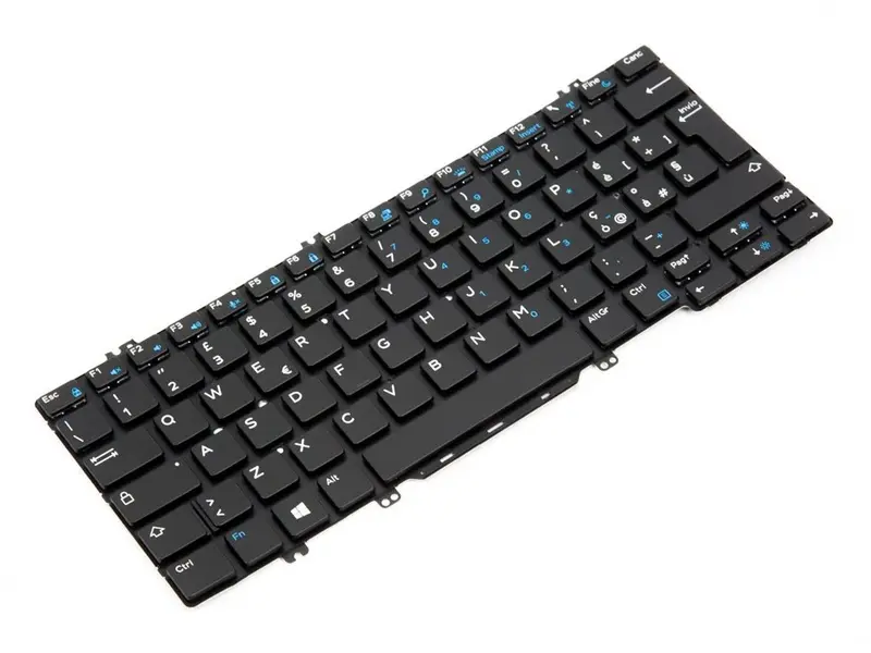 Tastiera Italiana per Dell Latitude 7290 - Retroilluminata, senza trackpoint