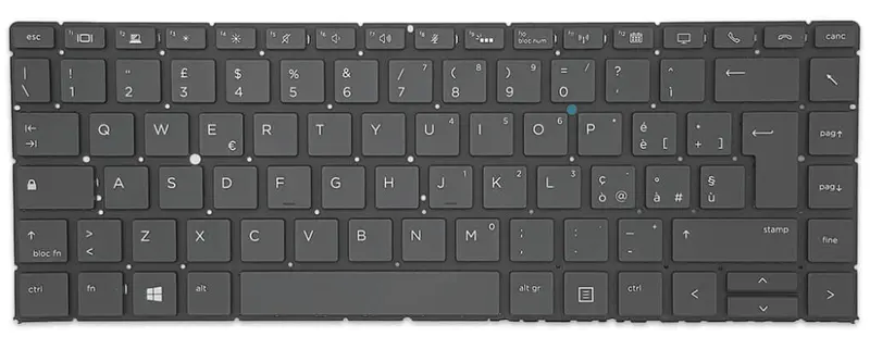 Tastiera Italiana per HP EliteBook 1040 G5 – Retroilluminata