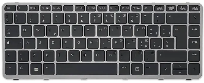 Tastiera Italiana per HP Folio 1040 G2 - Retroilluminata