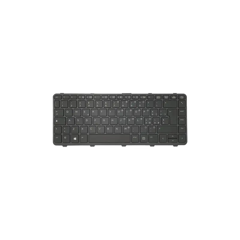 Tastiera Italiana per HP ProBook 430 G2 – Nera, Retroilluminata, senza trackpoint