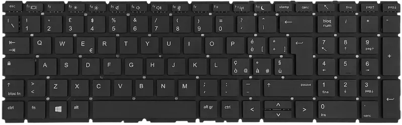 Tastiera Italiana per HP ProBook 450 G7