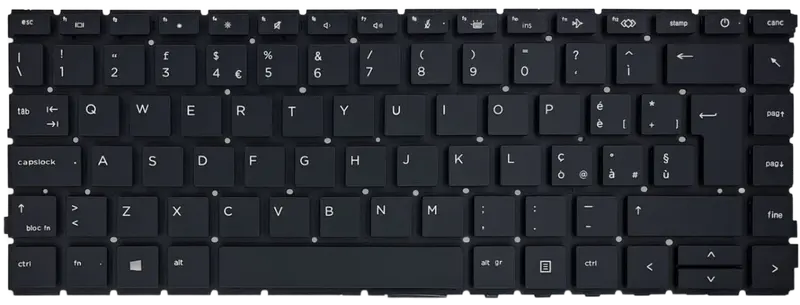 Tastiera Italiana per HP ProBook 640 G9 - Retroilluminata