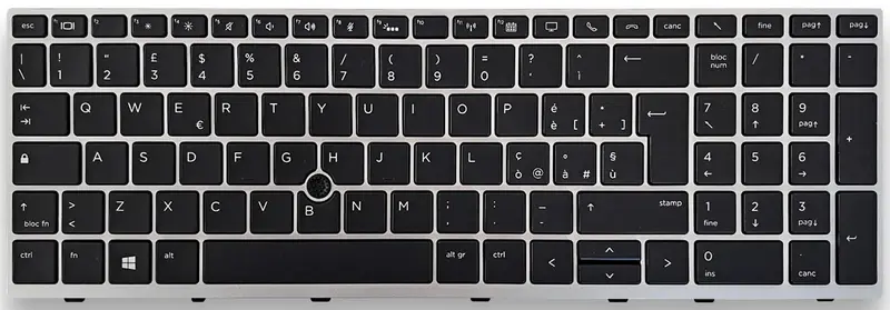 Tastiera Italiana per HP sostituisce L14366-061