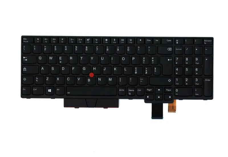 Tastiera Italiana per Lenovo ThinkPad T570 - Retroilluminata, con poinstick