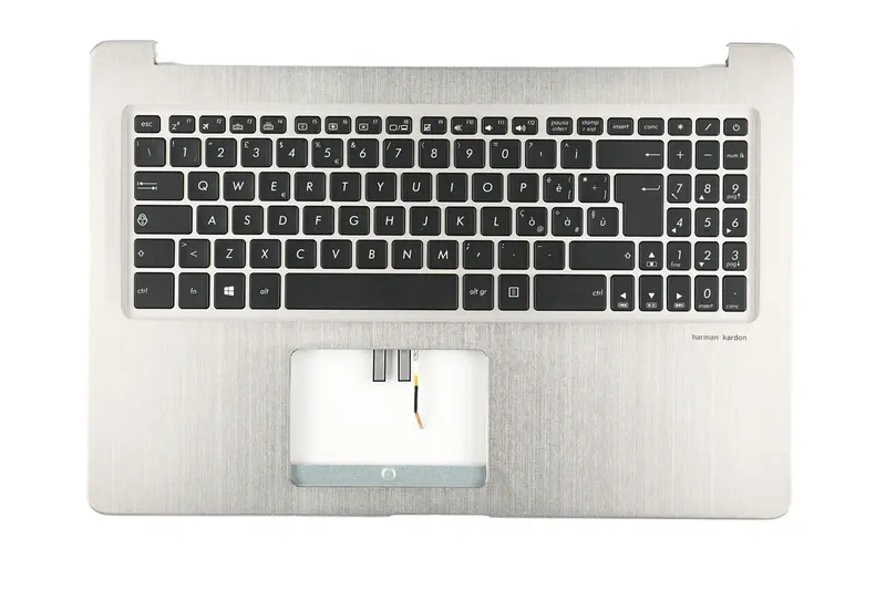 Tastiera Italiana Top Cover ASUS VivoBook Pro N580VD-DM160T - Champagne, Retroilluminata