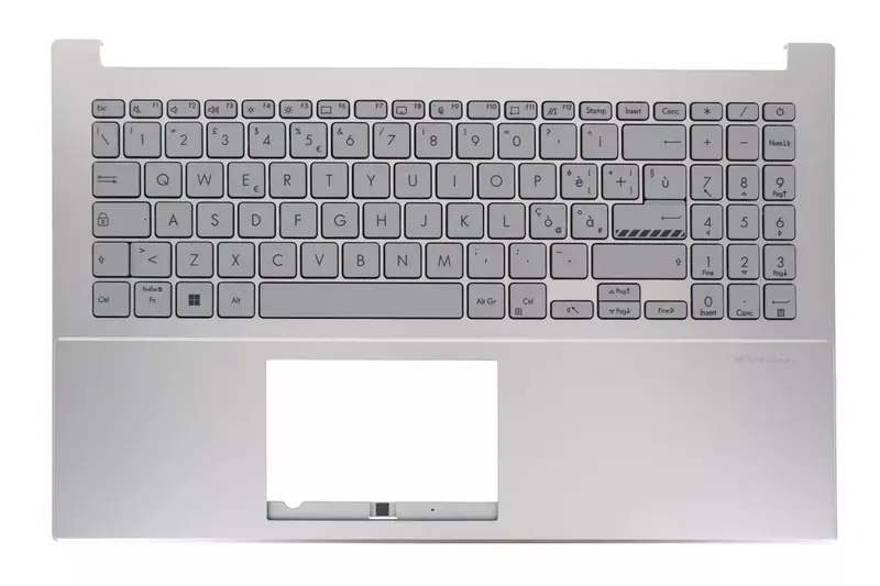 Tastiera Italiana Top Cover Originale ASUS Vivobook Go 15 E1504FA - Silver