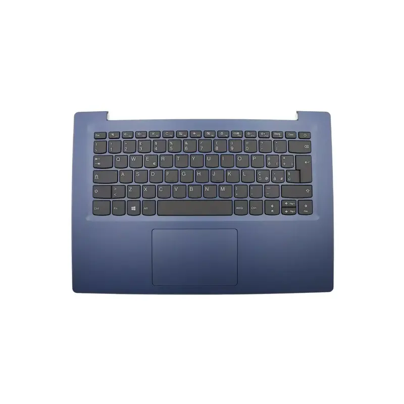 Tastiera Italiana Top Cover Originale Lenovo IdeaPad S130-14IGM 81J2 - Nera, top blu
