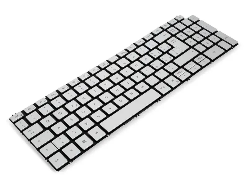 Tastiera per Dell Inspiron 5509 - Silver, retroilluminata