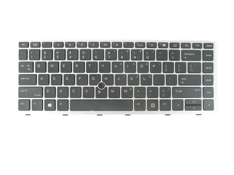 Tastiera US Americana per HP EliteBook 840 G5 – Retroilluminata, con Trackpoint