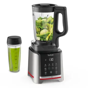 Tefal BL91HD Sbattitore con base 1600 W Nero, Acciaio inox