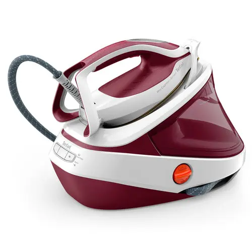 Tefal Pro Express Ultimate II GV9711 3000 W 1,2 L Piastra Durilium Airglide Rosso, Bianco