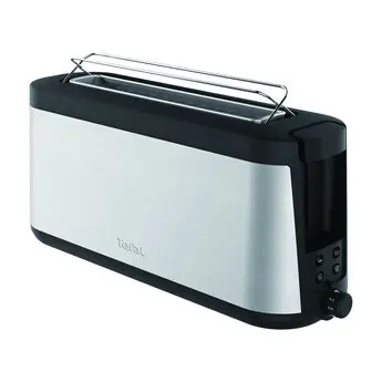 Tefal TL4308 7 2 fetta/e 1000 W Nero, Acciaio inox