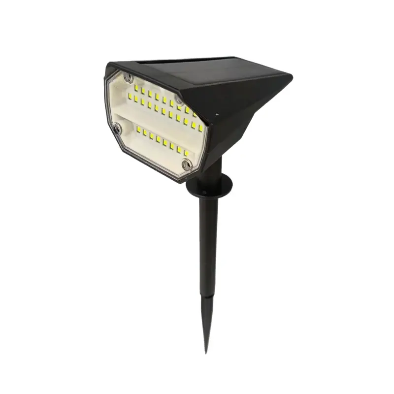 Tekone Luce da Giardino Solare LED con Picchetto – Effetto Decorativo, Batteria 1200mAh, Sensore Crepuscolare