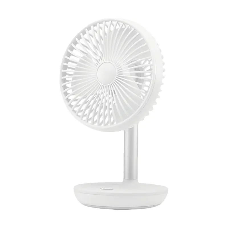 TekOne Mini Ventilatore USB Silenzioso con Batteria 2000mAh, 3 Velocità e Oscillazione 90° – Wireless e Portatile