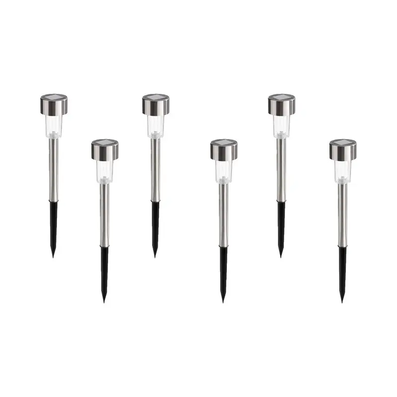 Tekone Set 20 Lampade Solari da Giardino con Picchetto, Luce LED Bianca 4000K per Esterni
