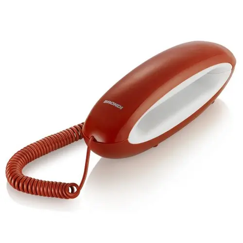 TEL.FISSO DOLPHIN WHITE/RED