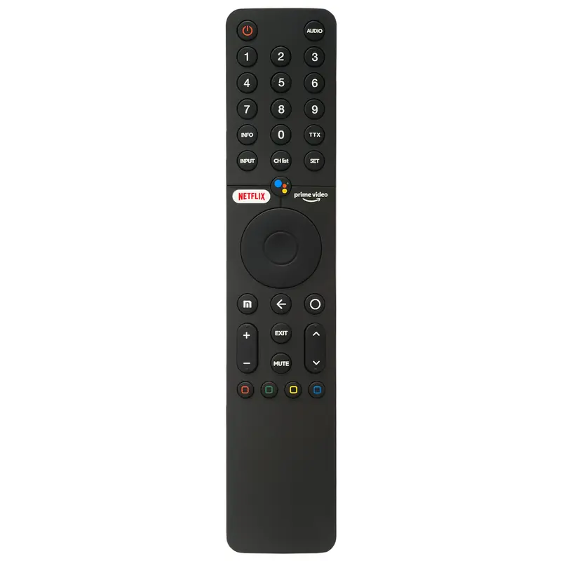Telecomando Bluetooth XMRM-19 con microfono per controllo assistente vocale, compatibile con Smart Mi TV Xiaomi, tasti scorciatoie app di streaming