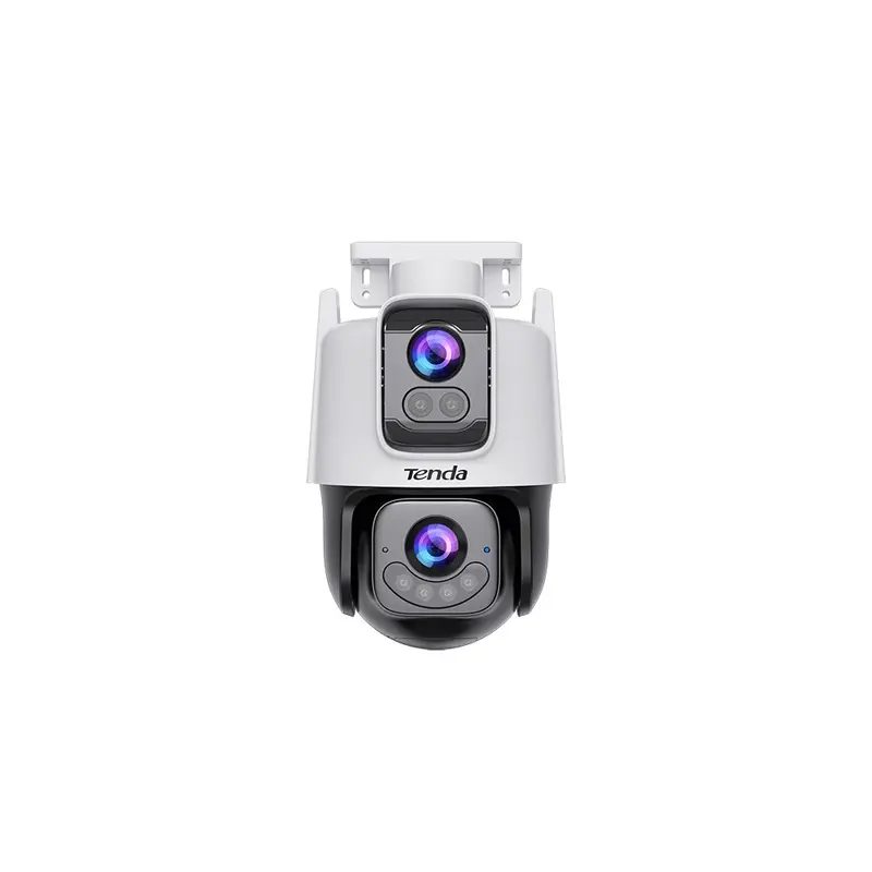 TENDA WI-FI CAMERA 6MP,DUAL-LENS LINKAGE, WI-FI6, OUTDOOR, FULL COLOR, PAN-TILT, WALL MOUNT