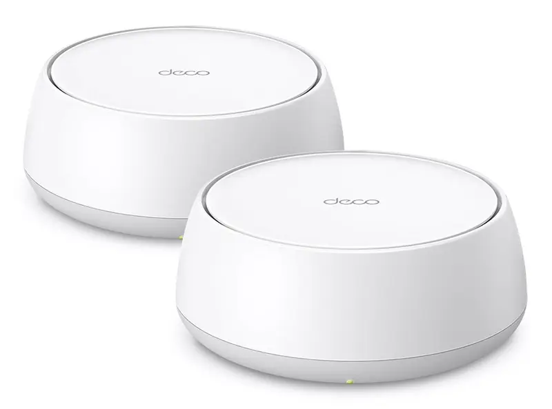 TP-Link DECO BE25(2-PACK) sistema Wi-Fi Mesh Dual-band (2.4 GHz/5 GHz) Wi-Fi 7 (802.11be) Bianco Interno