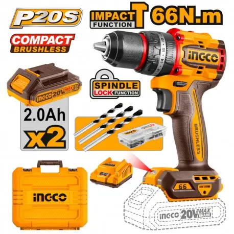 Trapano a percussione brushless 66n